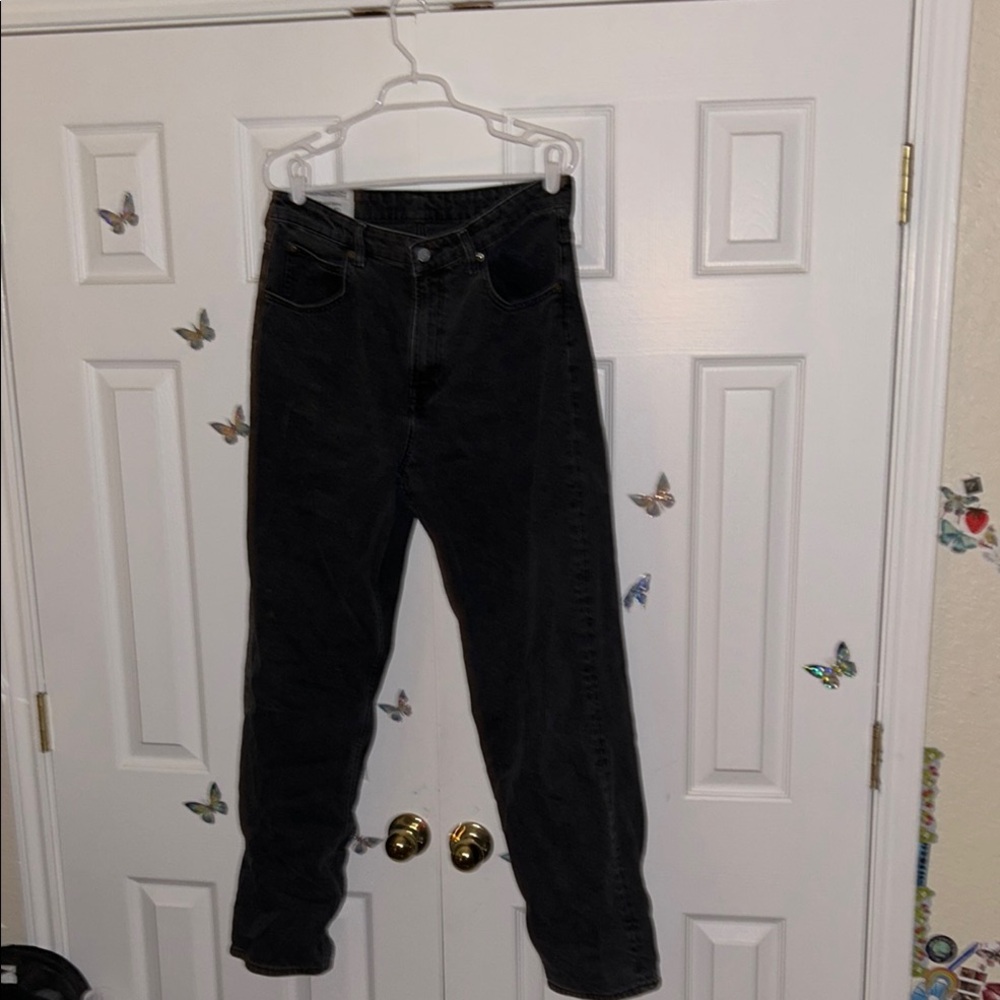 Women's Black Boyfriend Jeans